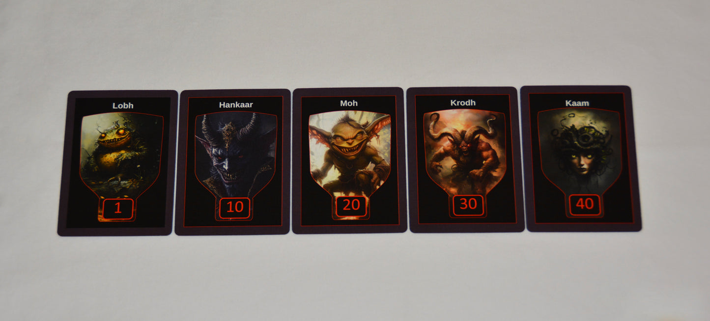 108 Bali Battles Card Set