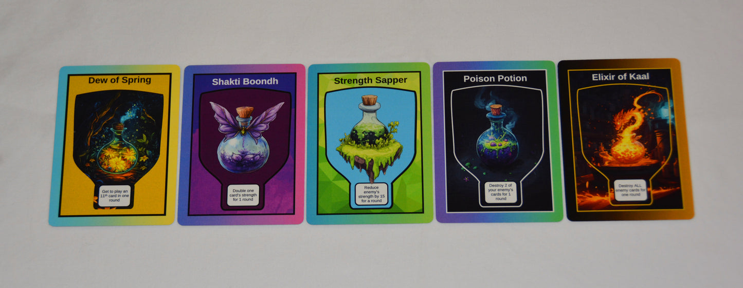 108 Bali Battles Card Set