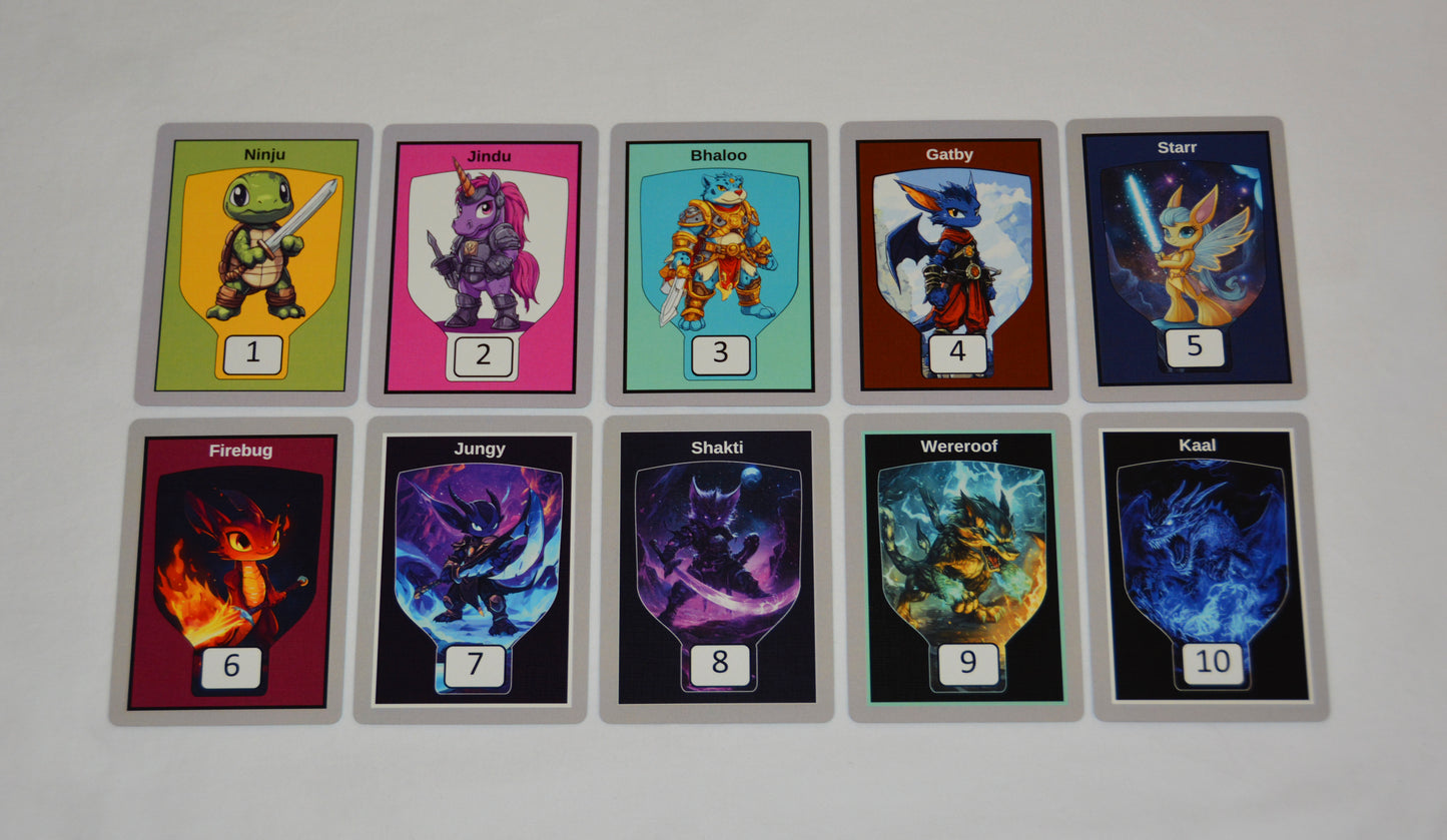 108 Bali Battles Card Set